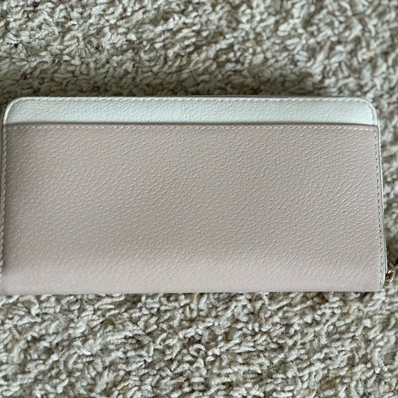 Kate Spade Cream and Tan zip wallet - Picture 3 of 3